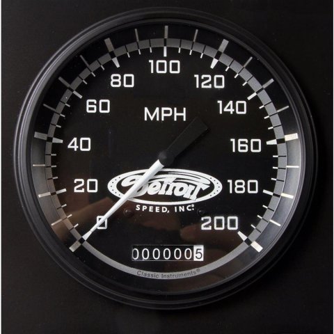 Detroit Speed Inc Gauge Kits and Instrument Clusters 120402 DSE Set 6 Full Sweep GM Sending Units Included (2-1/8" small gauges)