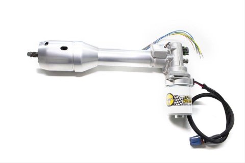 EPAS Performance Electric Power Steering Kits 100150 Conversion Kit, Electric, Aluminum Column, Polished, Ford, Mustang, Kit