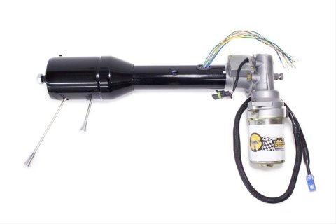 EPAS Performance Electric Power Steering Kits 100620 Conversion Kit, Electric, Aluminum Column, Black Powdercoated, Ford, Bronco, Kit