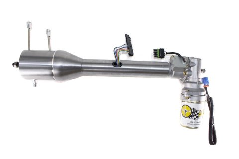EPAS Performance Electric Power Steering Kits 200520M Conversion Kits, Electric, 60 amp. Motor, Module, Wiring, Hardware, Black Column, Chevrolet, Bel Air, Manual Transmission, Kit
