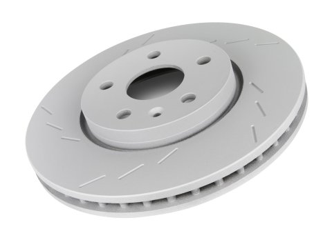 Frozen Rotors Slotted Brake for 1990-1992 CHEROKEE, COMANCHE - 1000FZRSL Rotor Slotted, Front, Left, Jeep