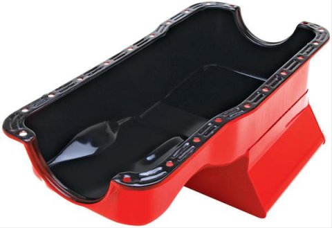 Hamburger's Performance Street Oil Pans 1174 SB FORD OIL PAN STREET/STRIP 1965-1987 351W 7QT FRONT SUMP
