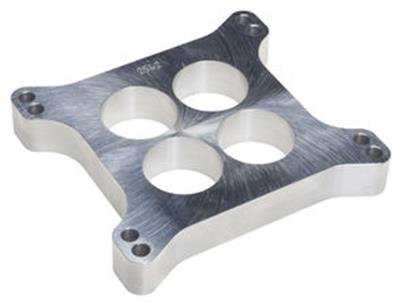 Hamburger's Performance Carburetor Spacers 2542 BILLET 1" HOL.4V PORTED SPACER