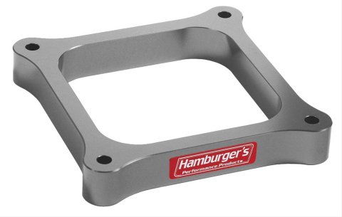 Hamburger's Performance 1 Inch Carburetor Spacer 3203 Spacer, Aluminum, in. Thick, Open, Dominator, Each