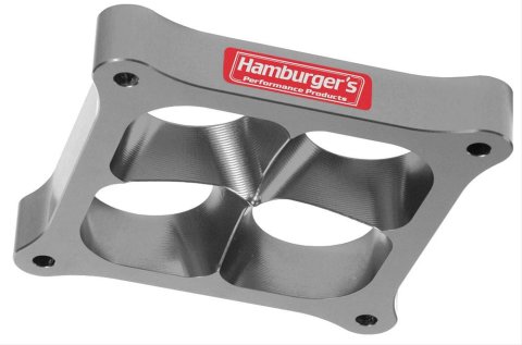 Hamburger's Performance Torque Flow CNC 1 Inch Carburetor Spacer 3204 Spacer, Flow, Aluminum, in. Thick, Open, Dominator, Each