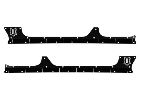 Icon Impact Off-Road Armor Rocker Panel 25163 Armor, 18-UP Jeep JL