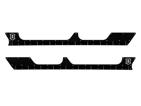 Icon Impact Off-Road Armor Rocker Panel 25169 Armor, 20-Up Jeep JT