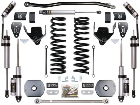 ICON Vehicle Dynamics Suspension Leveling & Lift Kits K214524A 14-18 RAM 2500 4WD 4.5" STAGE 4 SUSPENSION SYSTEM (AIR RIDE)