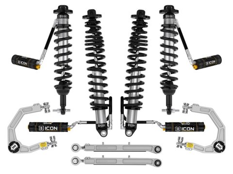 Icon Vehicle Dynamics Stage 6 Suspension Lift Kits for 2021-2023 BRONCO - K40006X 21-23 NON-SASQ 3-4" LIFT STAGE SUSPENSION SYSTEM BILLET HEAVY RATE