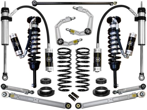 ICON Vehicle Dynamics Suspension Leveling & Lift Kits K53176 03-09 GX470 0-3.5" STAGE 6 SUSPENSION SYSTEM W BILLET UCA