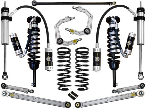 ICON Vehicle Dynamics Suspension Leveling & Lift Kits K53186 10-20 GX460 0-3.5" STAGE 6 SUSPENSION SYSTEM W BILLET UCA