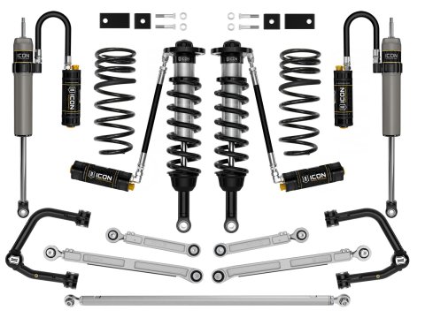 ICON Vehicle Dynamics - Suspension Leveling & Lift Kits for 2022-2025 TUNDRA K53201T 22-23 2-3.5" STAGE 11 SUSPENSION SYSTEM TUBULAR