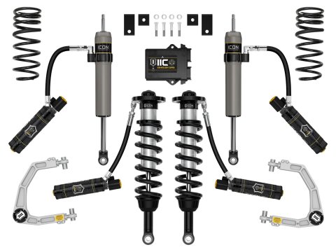 Icon Vehicle Dynamics Stage 11 Suspension Lift Kits for 2023-2024 SEQUOIA - K53241 Kit, Coil Springs With Shocks, 11, 1.00-3.500 in. lift, Front, 0.00-3.00 in. lift, Rear,Toyota, Kit
