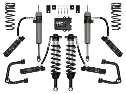 Icon Vehicle Dynamics Stage 11 Suspension Lift Kits for 2023-2024 SEQUOIA - K53241T Kit, Coil Springs With Shocks, 11, 1.00-3.500 in. lift, Front, 0.00-3.00 in. lift, Rear,Toyota, Kit