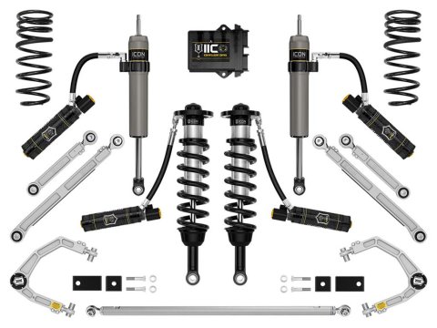 ICON Vehicle Dynamics - Suspension Leveling & Lift Kits for 2023-2024 SEQUOIA K53242S 23-24 3-4.5" STAGE 12 SUSPENSION SYSTEM BILLET (TRD)