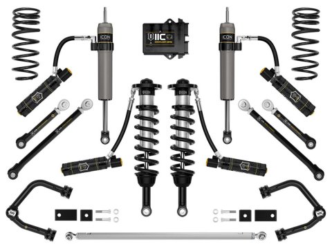 ICON Vehicle Dynamics - Suspension Leveling & Lift Kits for 2023-2024 SEQUOIA K53242TS 23-24 3-4.5" STAGE 12 SUSPENSION SYSTEM TUBULAR (TRD)