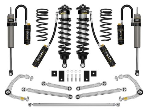 ICON Vehicle Dynamics - Suspension Leveling & Lift Kits for 2023-2024 SEQUOIA K53251S 23-24 3-4.25" STAGE 1 3.0 SUSPENSION SYSTEM BILLET (TRD)