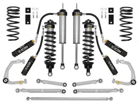Icon Vehicle Dynamics Stage 2 3.0 Suspension Lift Kits for 2023-2024 SEQUOIA - K53252 Kit, Coil Springs With Shocks, , 1.250-3.250 in. lift, Front, 0.00-1.00 in. lift, Rear,Toyota, Kit