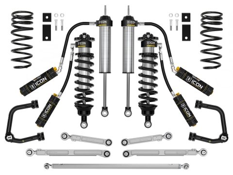 Icon Vehicle Dynamics Stage 2 3.0 Suspension Lift Kits for 2023-2024 SEQUOIA - K53252T Kit, Coil Springs With Shocks, , 1.250-3.250 in. lift, Front, 0.00-1.00 in. lift, Rear,Toyota, Kit