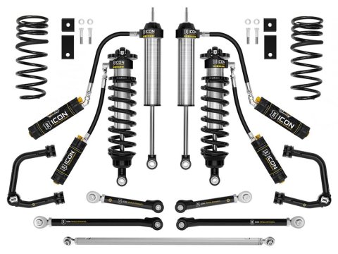 ICON Vehicle Dynamics - Suspension Leveling & Lift Kits for 2023-2024 SEQUOIA K53252TS 23-24 3-4.25" STAGE 2 3.0 SUSPENSION SYSTEM TUBULAR (TRD)