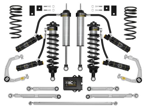 Icon Vehicle Dynamics Stage 4 3.0 Suspension Lift Kits for 2023-2024 SEQUOIA - K53254 Kit, Coil Springs With Shocks, , 1.250-3.250 in. lift, Front, 0.00-1.00 in. lift, Rear,Toyota, Kit