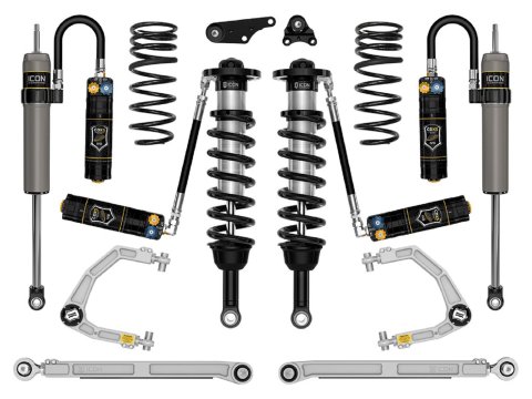 ICON Vehicle Dynamics Suspension Leveling & Lift Kits K53299X 24 TACOMA 1.25-3" STAGE 9 SUSPENSION SYSTEM BILLET OVERLAND REAR COILS