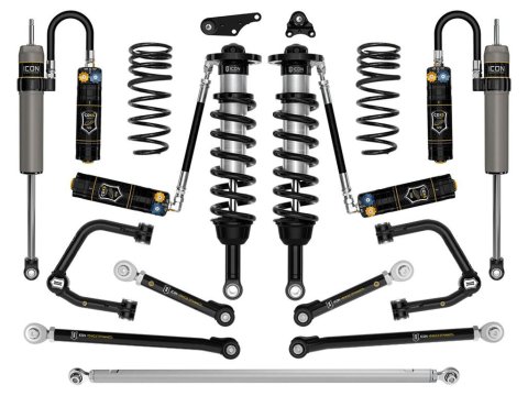 ICON Vehicle Dynamics - Suspension Leveling & Lift Kits for 2024 TACOMA K53302T 24 1.25-3" STAGE 12 SUSPENSION SYSTEM TUBULAR