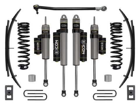 ICON Vehicle Dynamics - Suspension Leveling & Lift Kits for 2023 F-250 SUPER DUTY, F-350 DUTY K62593L 23 FORD F250/F350 GAS 2.5" STAGE 3 SUSPENSION SYSTEM W/ EXPANSION PACK
