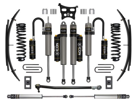 ICON Vehicle Dynamics - Suspension Leveling & Lift Kits for 2023 F-250 SUPER DUTY, F-350 DUTY K62595L 23 FORD F250/F350 GAS 2.5" STAGE 5 SUSPENSION SYSTEM W/ EXPANSION PACKS