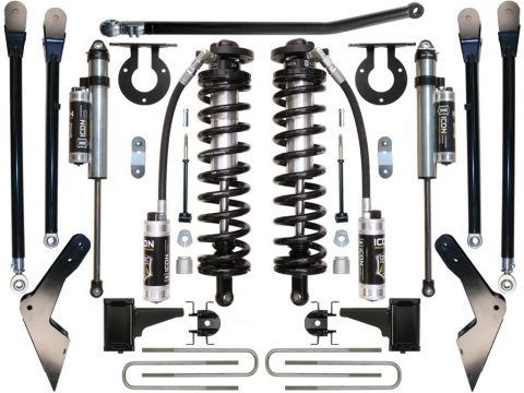 ICON Vehicle Dynamics Suspension Conversion Kits K63114 05-07 FORD F250/F350 4-5.5" STAGE 4 COILOVER CONVERSION SYSTEM
