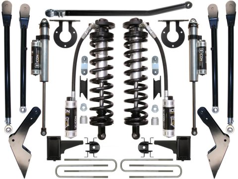 ICON Vehicle Dynamics Suspension Conversion Kits K63124 08-10 FORD F250/F350 4-5.5" STAGE 4 COILOVER CONVERSION SYSTEM