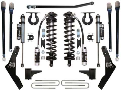 ICON Vehicle Dynamics Suspension Conversion Kits K63134 11-16 FORD F250/F350 4-5.5" STAGE 4 COILOVER CONVERSION SYSTEM