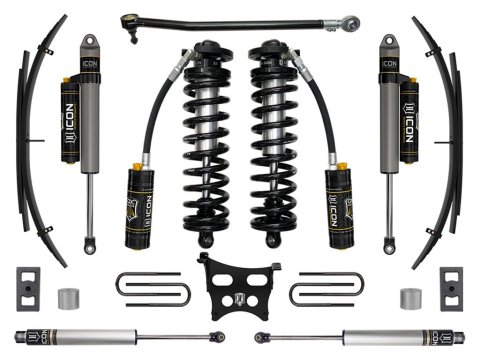 ICON Vehicle Dynamics - Suspension Leveling & Lift Kits for 2023 F-250 SUPER DUTY, F-350 DUTY K63164L 23 FORD F250/F350 2.5-3" STAGE 4 COILOVER CONVERSION SYSTEM W/ EXPANSION PACKS