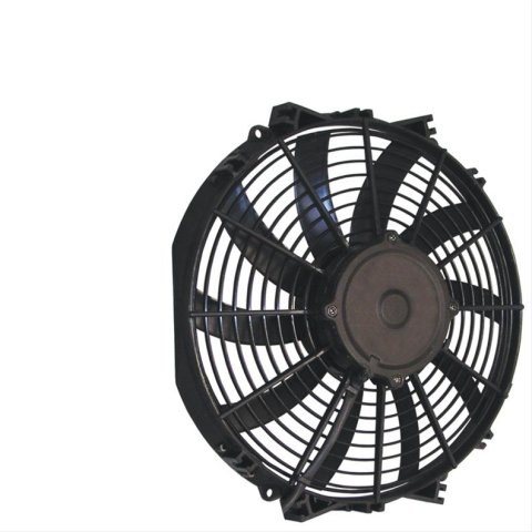 14 Inch 1,555 CFM Maradyne Champion Series Electric Fan M146K Fan, Series, Electric, Single, 14.0 in. Diameter, cfm, 12 V, Puller/Pusher, Black Plastic, Each