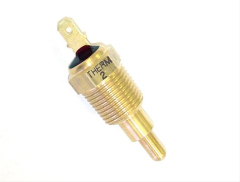 Maradyne Replacement Temperature Sending Units MFA108 Unit, Replacement, On at 185 Degrees, Off at 170 Degrees, Thread-in, 3/8-18 NPT Size, Each