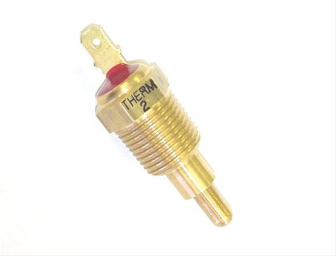 Maradyne Replacement Temperature Sending Units MFA109 Unit, Replacement, On at 195 Degrees, Off at 175 Degrees, Thread-in, 3/8-18 NPT Size, Each