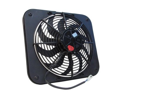 12 Inch 1,700 CFM Maradyne Jetstreme Electric Fan MJS12KPS Fan, I Platinum Supreme, in. Diameter, Puller, Each