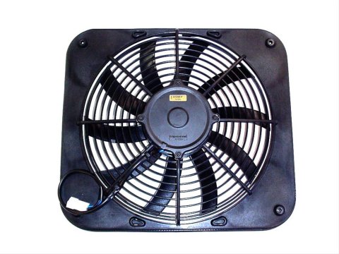 12 Inch 1,300 CFM Maradyne Jetstreme Electric Fan MJS16K Radiator Fan, Electric, Jetstreme, Nylon, Black, 13.0 in. Diameter, cfm, Each