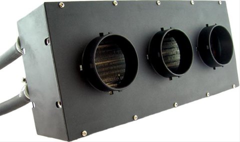 Maradyne Universal Stoker Heaters MM-A1160005 Heaters, Heaters, Triple Front Vent Type, 3-speed, 40,000 BTU Output, Nylon, Black, 7.00 in. x 16.00 in. x 8.63 in., Each