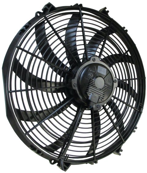 16 Inch 2,170 CFM Maradyne Smart Start Electric Fan MSS162K Fans, Start, Single, cfm, 18 Amps, 10 Sickle Blades, in. Dia., Puller, 225W HD Motor, 15.8