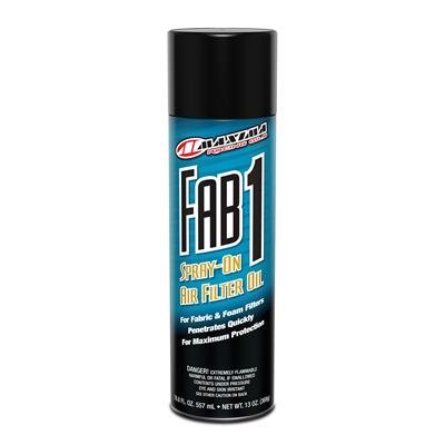 Maxima Fab-1 Oil 61920 Air Filter Oil, Fab-1, Blue, Aerosol, 13 oz., Each