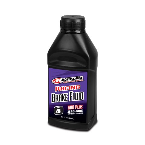 Maxima 600 Plus Racing DOT-4 Synthetic Brake Fluid 80-87916 Fluid, Synthetic, DOT 4, 16.90 oz., Each