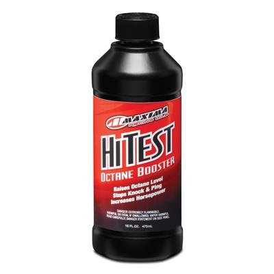 Maxima Hi-Test Octane Booster 83916 Fuel Additive, Powersports, Booster, Treats up to 16 Gallons, 16 fluid oz., Each