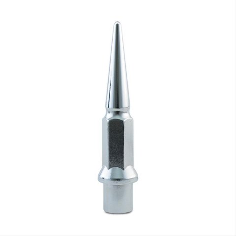 Metal Lugz Spiked Dually Lug Nuts 7204K8 Nuts, Dually, Locking, Shank Seat, Steel, Chrome, 14mm x 1.50 RH Thread Size, Set of 32