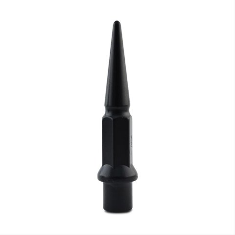 Metal Lugz Spiked Dually Lug Nuts 7208K8-BLK Nuts, Dually, Locking, Shank Seat, Steel, Black, 9/16-18 RH in. Thread Size, Set of 32