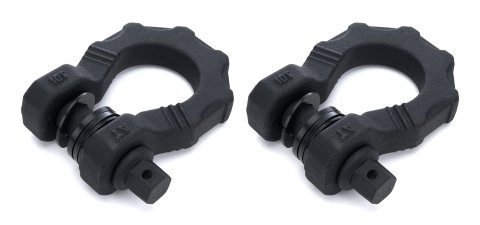 Mile Marker Winch Accessories 60-10134-CB PAIR OF D-RING SHACKLES 10T