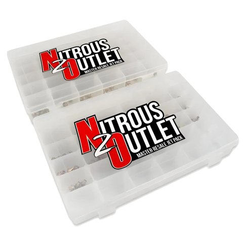 Nitrous Outlet Flare Jet Packs 00-00402 Oxide Jets, Pack, Brass, Kit