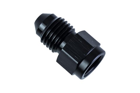 Nitrous Outlet Reducers 00-01614 Universal Fittings, 3AN to 4AN Straight Expander Fitting - (Black)