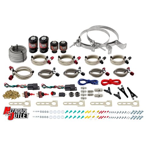 Nitrous Outlet EFI Dual Stage Single Nozzle Systems 00-10013-00 Ford System (No Bottle)