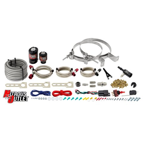 Nitrous Outlet EFI Single Nozzle Systems 00-10021-00 Chrysler 4.7/5.7/6.1 System (No Bottle)